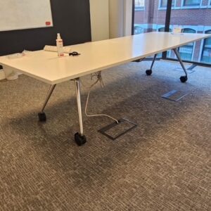 VITRA EAMES - LARGE -WHITE CONFERENCE TABLE - 2800mm x 1000mm - TOP QUALITY
