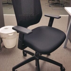 14 - CONNECTION MY - EXEC MESH TASK CHAIR - BLACK -SUPERB DONATI MECHANISM - VGC